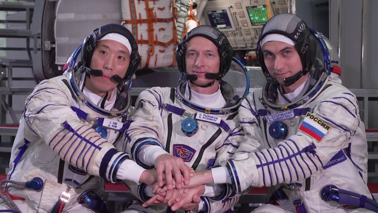 Soyuz MS-27 arrives at the International Space Station