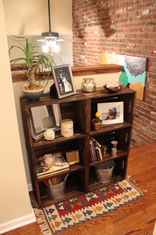 Décorez votre maison avec des boîtes recyclées -