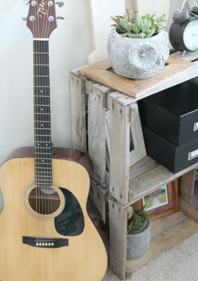 Décorez votre maison avec des boîtes recyclées -