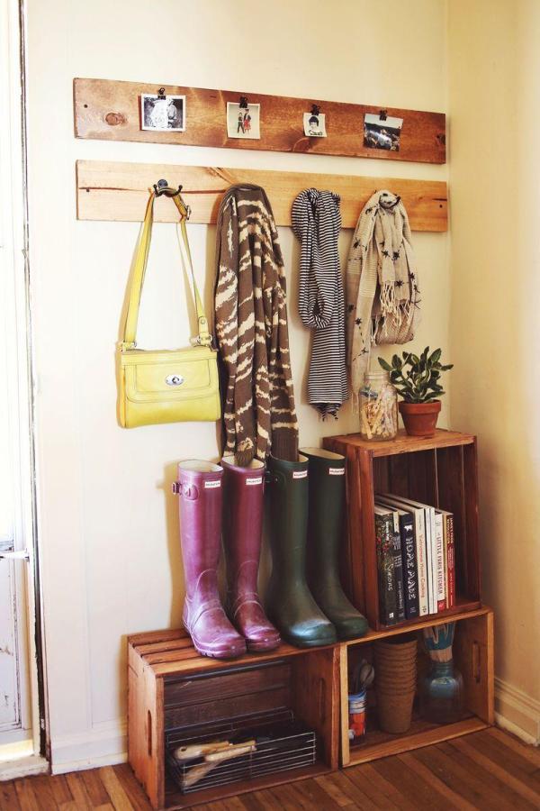 Décorez votre maison avec des boîtes recyclées -