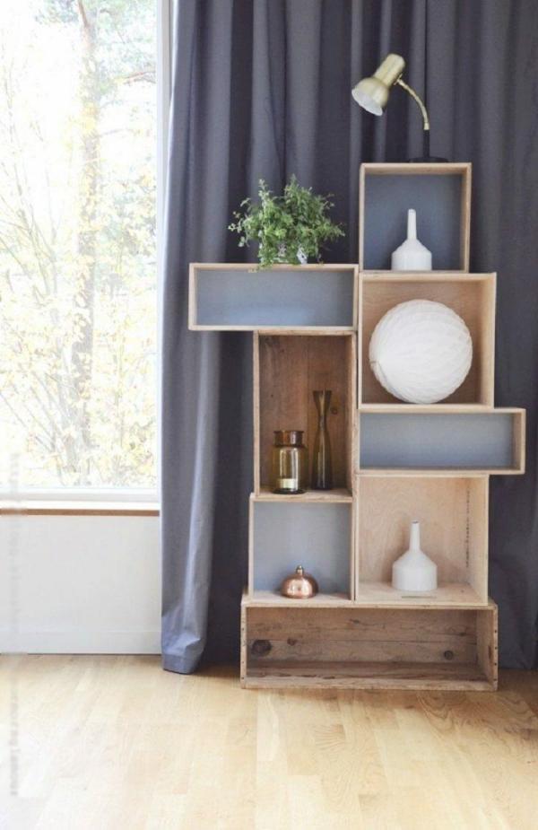 Décorez votre maison avec des boîtes recyclées -
