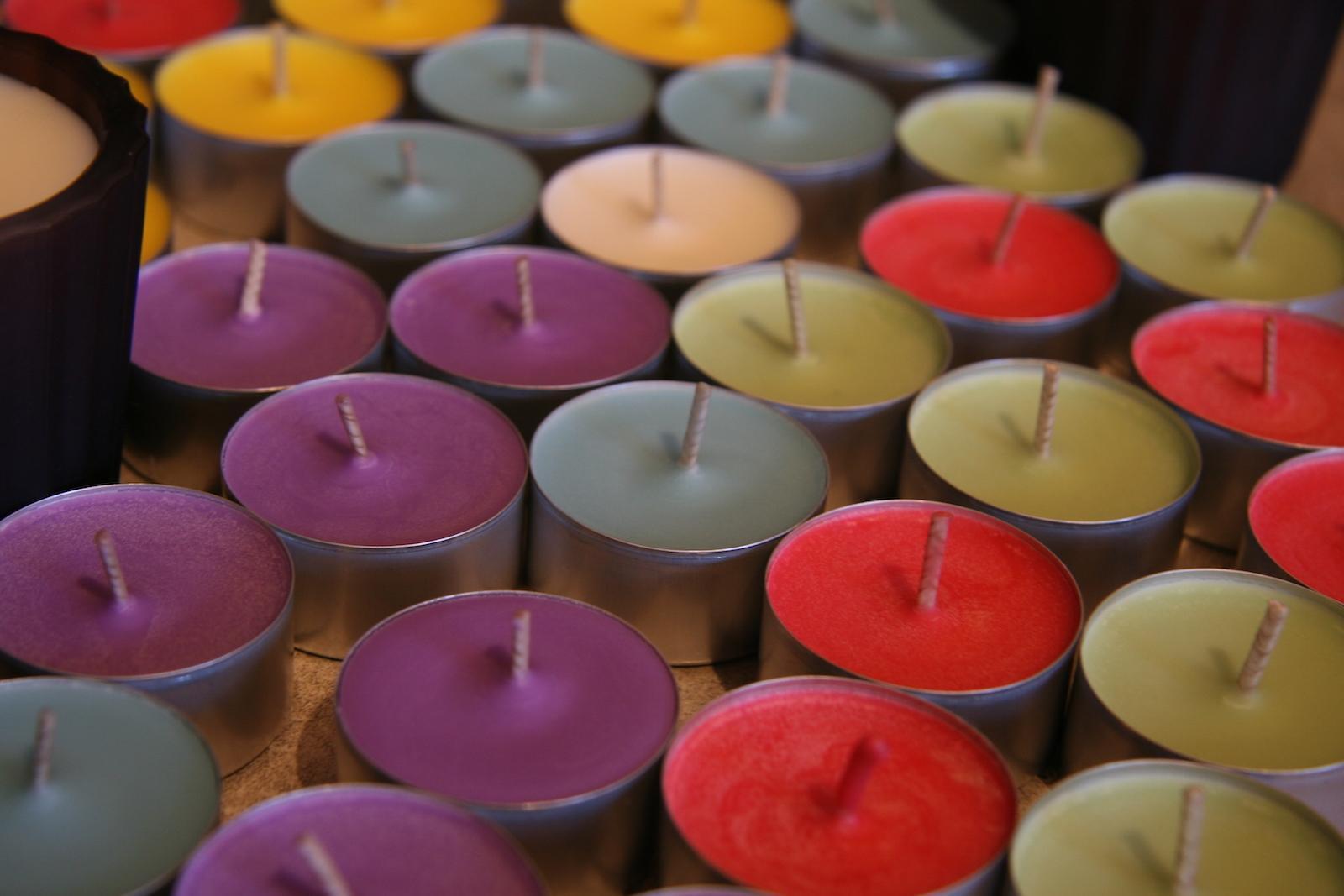New alternative in ecology: natural candles