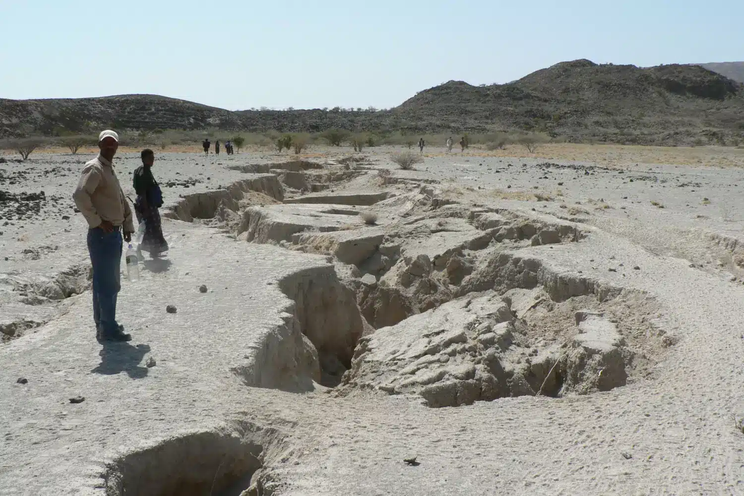 A continent is splitting in two, the rift is already visible, and a new ocean is set to form. A continent is splitting in two, the rift is already visible, and a new ocean is set to form.