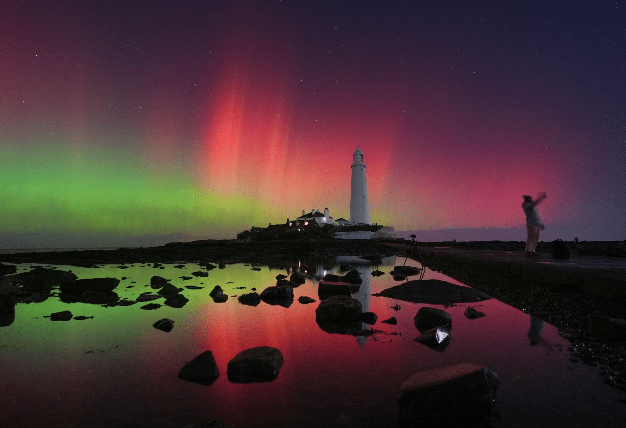 Geomagnetic storm G4: the Northern Lights show (perhaps even today) in ...