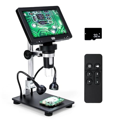 Matatastudio MT2 1200X Microscope numérique HDMI avec écran IPS HD 7