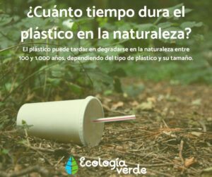 Combien de temps faut-il pour que le plastique se dégrade ?