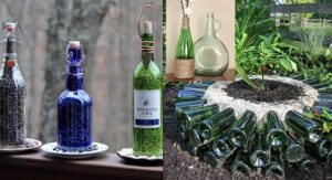 Des idées simples pour recycler les bouteilles en verre