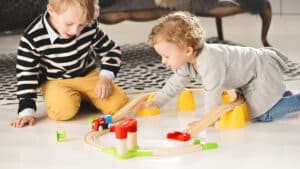 Why do children like toy trains so much?