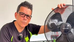 Sergio, energy advisor: “Having the fan on all night costs 2 cents, per month it is less than what a bottle of water costs”