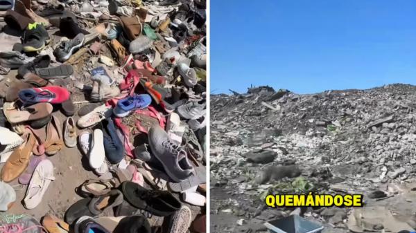 They find in the Atacama Desert a mountain of 60,000 tons of clothing that can be seen from space and pollutes the environment - This is how a mountain of 60,000 tons of clothing has been formed in the middle of the Atacama Desert