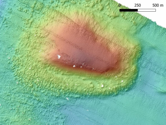 Bathymetric image Bathymetric image