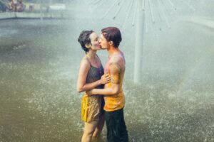 How long does the “chemical storm” of falling in love last?